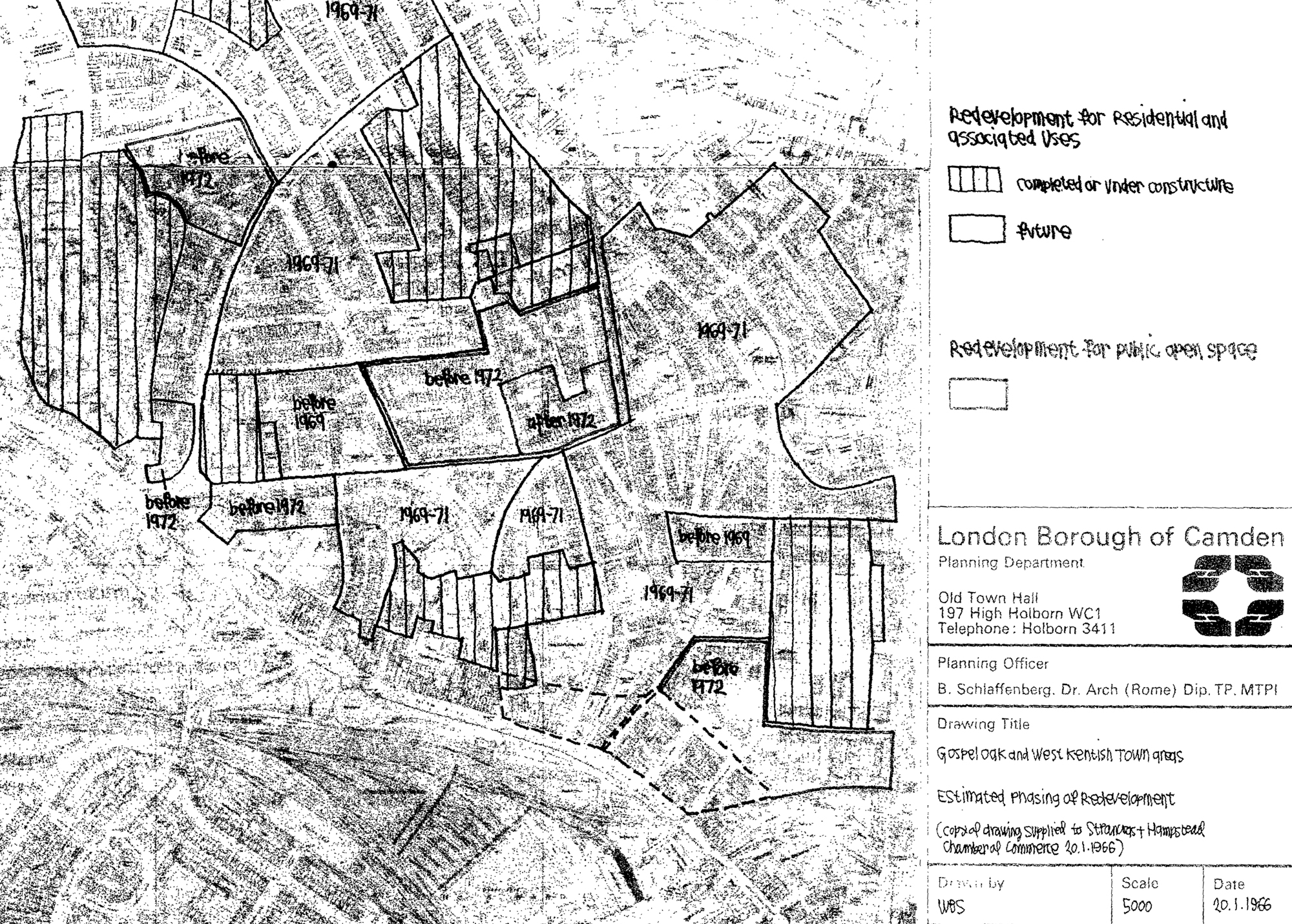 Proposed redevlopment 1966