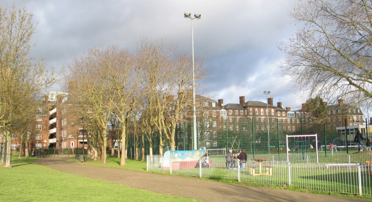Athlone Estate from Talacre cropped